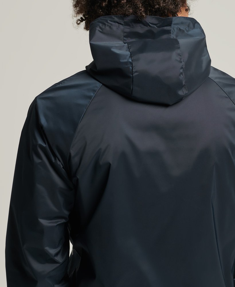 mens Code Essential Hooded Jacket in DEEP NAVY | Superdry UK