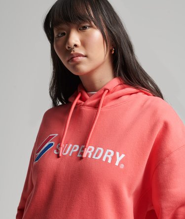 Bluza z kapturem oversize Code z aplikacją Image 1