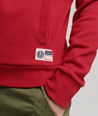 Vintage Athletic Henley Sweatshirt Image 6