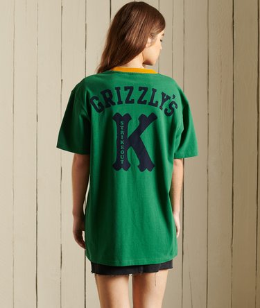 Collegiate T-Shirt in Übergröße Image 2