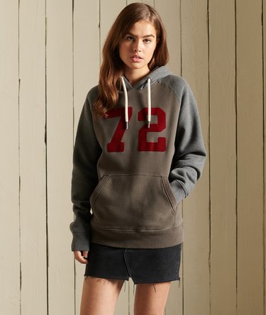 Oversized Vintage Logo American Classic hoodie Image 1