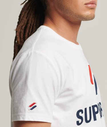 Classic Stacked Logo Loose T-Shirt Image 3