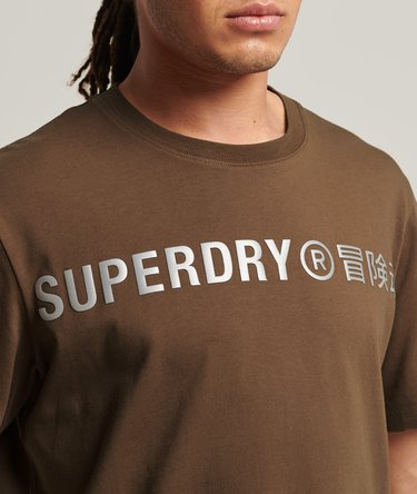 Core Logo Linear Loose T-Shirt Image 2