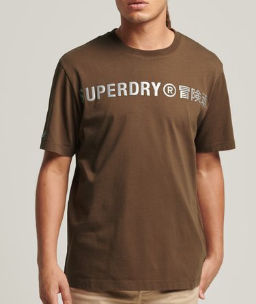 Core Logo Linear Loose T-Shirt Image 1