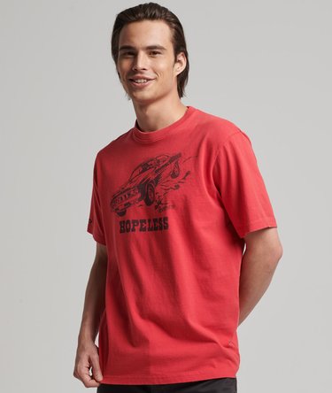 Vintage Crossing Lines T-Shirt Image 2