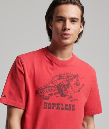 Vintage Crossing Lines T-Shirt Image 1