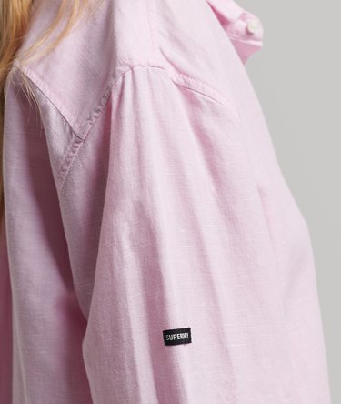 Organic Cotton Studios Loose Fit Linen Shirt Image 2