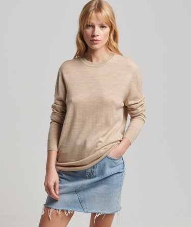 Studios Loose Fit Merino Crew Jumper Image 1