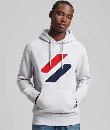 Sweat à capuche en maille chenille Code Image 1