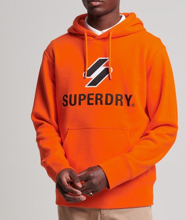 Stacked h&aelig;ttetr&oslash;je med applikeret logo Image 1