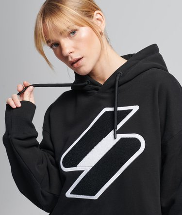 Code Chenille Oversize Hoodie Image 1
