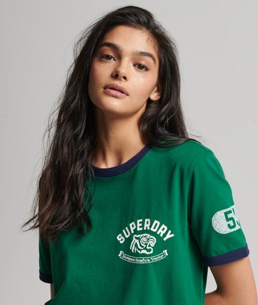 T-shirt avec bord contrastant Vintage Athletic Image 1
