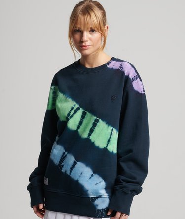 Tie Dye 2.0-collegegenser med rund hals Image 2
