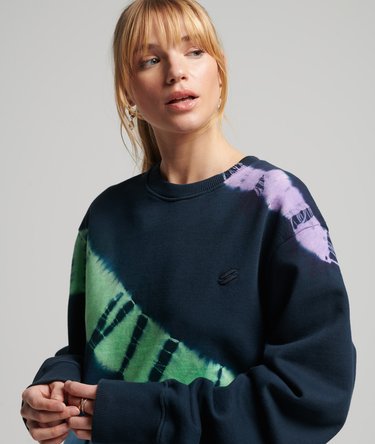 Tie Dye 2.0-collegegenser med rund hals Image 1