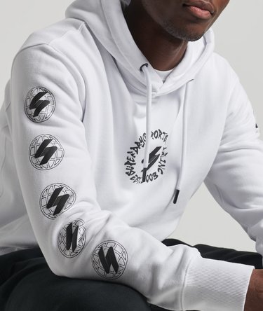 Sudadera unisex con capucha y logotipo Globe Image 3
