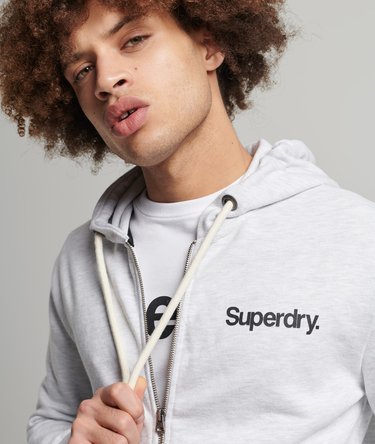 Vintage Core Logo Classic Zip Hoodie Image 2