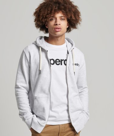 Vintage Core Logo Classic Zip Hoodie Image 1