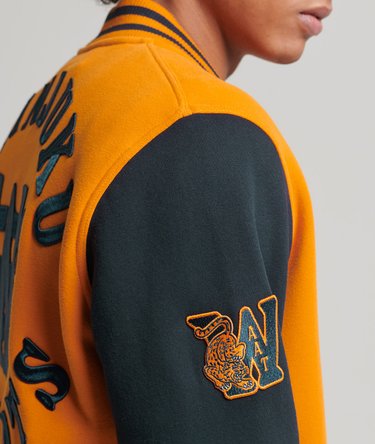 Vintage Collegiate Jersey Bomberjacke Image 6
