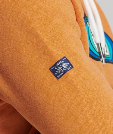Saisonaler Vintage Core Logo Kapuzenpulli Image 4