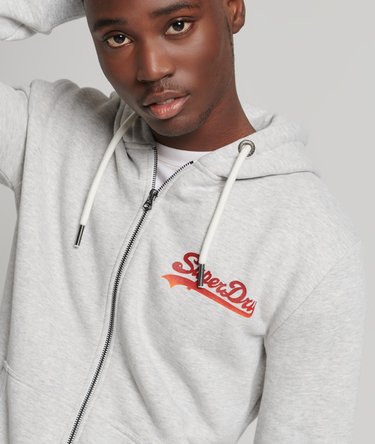 Saisonaler Kapuzenpulli mit Vintage-Logo Image 2