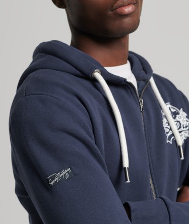 Sweat à capuche zippé Vintage Logo Seasonal Image 3