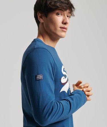 Vintage Logo Narrative Long Sleeve Top Image 4