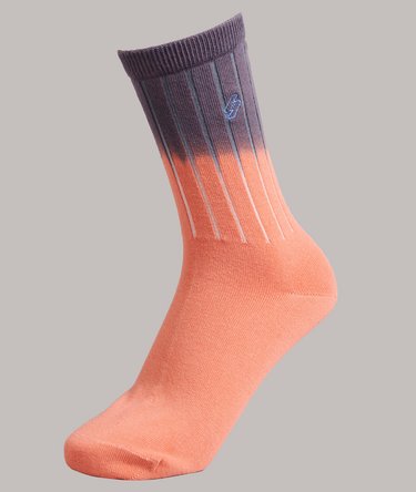 Calcetines tobilleros con efecto desteñido y logotipo Code S Image 1