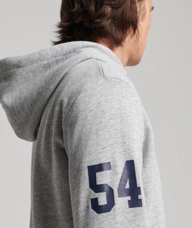 Sudadera cl&aacute;sica con capucha, cremallera y logotipo Vintage Logo Image 5