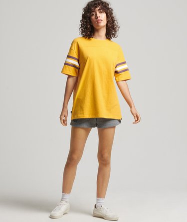 Organic Cotton Vintage Quarterback T-Shirt Image 2