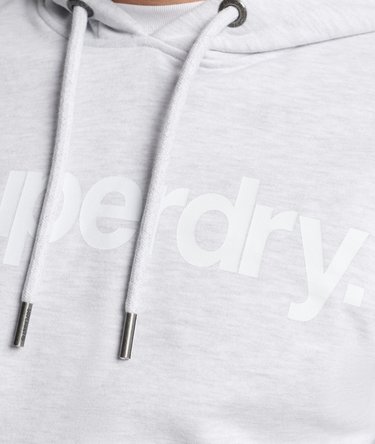 Core Logo Unbrushed Hoodie Image 3