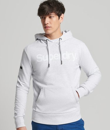 Core Logo Unbrushed Hoodie Image 1