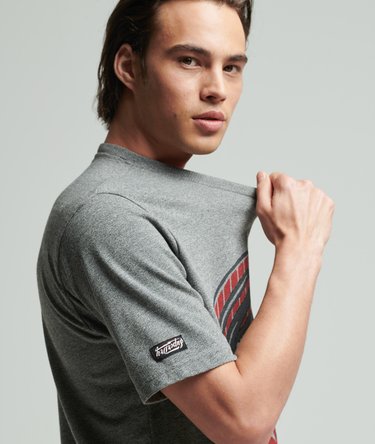 Vintage Crossing Lines T-Shirt Image 2