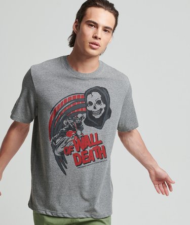 Vintage Crossing Lines T-Shirt Image 1