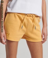 Shorts in jersey di cotone biologico Vintage Logo