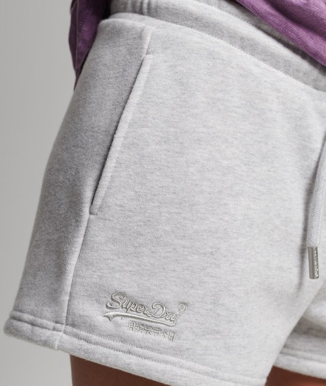 Short Superdry Femme En Jersey Avec Logo Vintage - Modèle B9, Coupe Décontractée Et Confortable