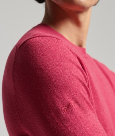 Kashmirtr&oslash;je i &oslash;kologisk bomuld med rund halsudsk&aelig;ring Image 3