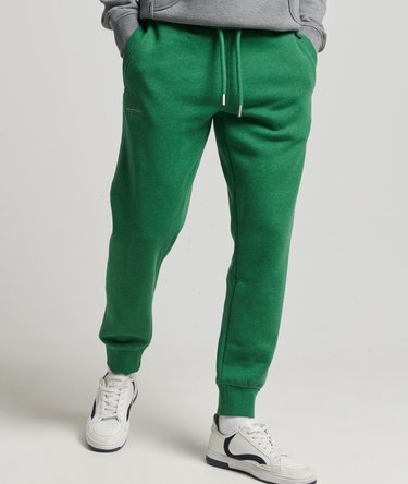 Spodnie dresowe Vintage Logo z wyszywanym motywem z bawełny ekologicznej Image 1