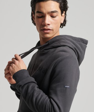 Vintage Corporate Logo Hoodie Image 4