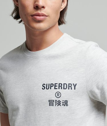 T-shirt chiné Vintage Logo Corporate Image 2