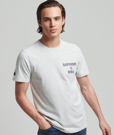 T-shirt chiné Vintage Logo Corporate Image 1