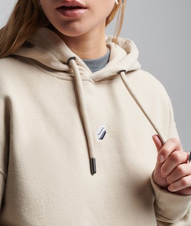 Code Logo Linear Oversized Hoodie Image 3