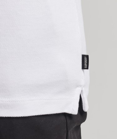 Organic Cotton Tipped Pique Polo Shirt Image 6