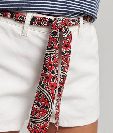 Mini short chino Vintage en coton bio Image 4
