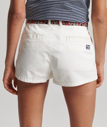 Mini short chino Vintage en coton bio Image 3