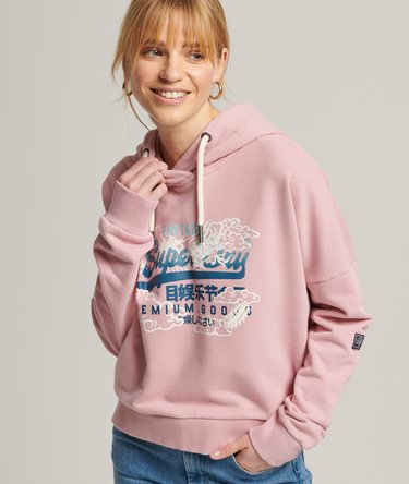 Vintage Logo Narrative Hoodie Image 2