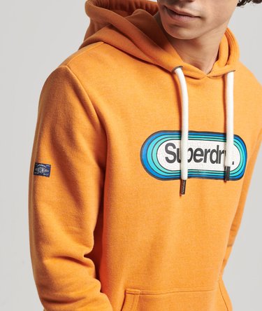 Saisonaler Vintage Core Logo Hoodie Image 3
