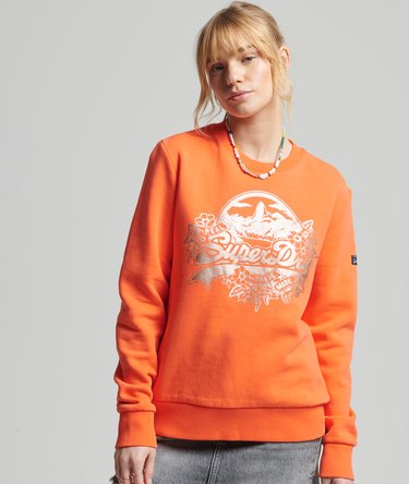 Vintage Logo Seasonal Crew Sweatshirt Image 2