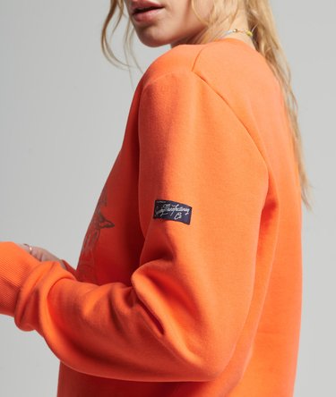 Vintage Logo Seasonal Crew Sweatshirt Image 3