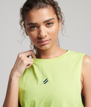 Train longline Mock Neck Tank Top Image 4