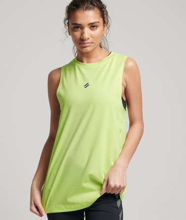 Train longline Mock Neck Tank Top Image 1